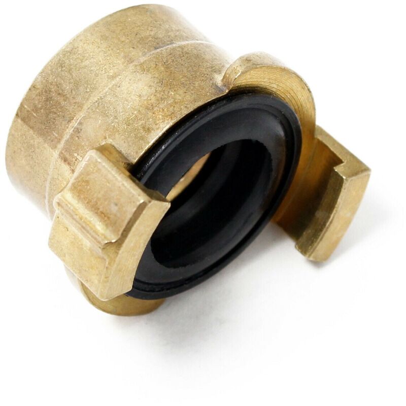 foto del prodotto helloshop26 raccordo rapido in ottone per tubo dell acqua dn25 1 filettatura femmina