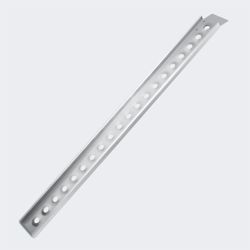 foto del prodotto helloshop26 rampa di carico pieghevole multiuso in alluminio con binario di collisione da 192 cm fino a 182 kg