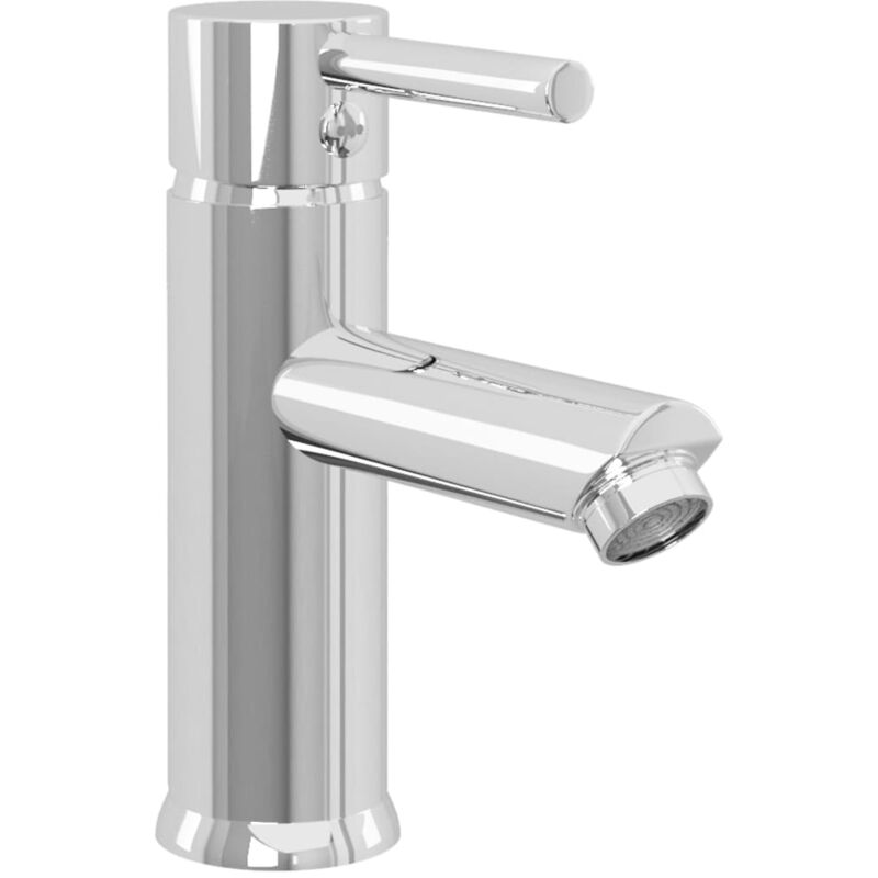 foto del prodotto helloshop26 - rubinetto lavabo bagno rubinetto lavabo miscelatore bagno doccia finitura interna casa 17,6 cm cromo 020003518