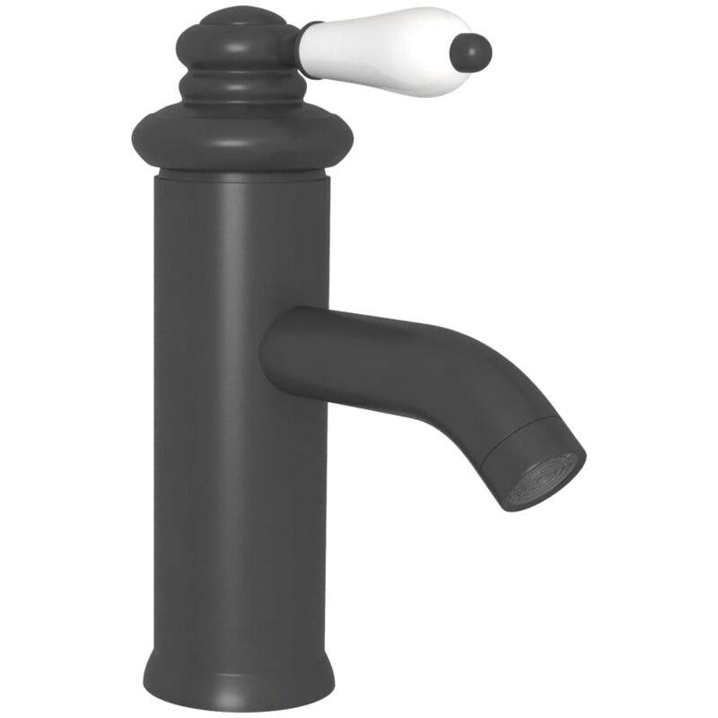 foto del prodotto helloshop26 rubinetto lavabo bagno rubinetto lavabo miscelatore bagno miscelatore camera acqua casa interno 18 cm grigio