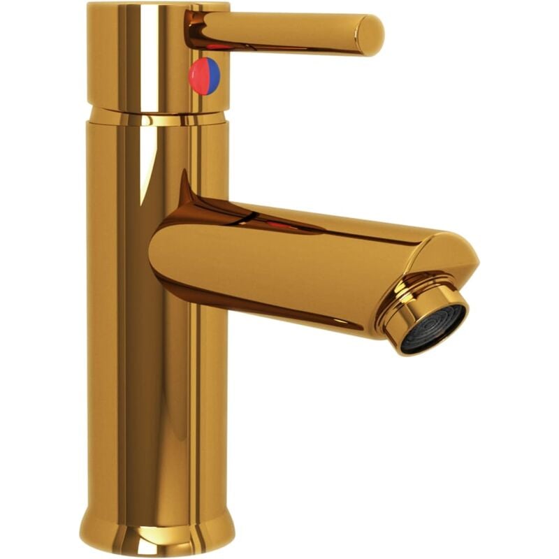 foto del prodotto helloshop26 rubinetto per lavabo da bagno rubinetto per lavabo rubinetto per bagno rubinetto per acqua miscelatore per stanza per interni casa da 7