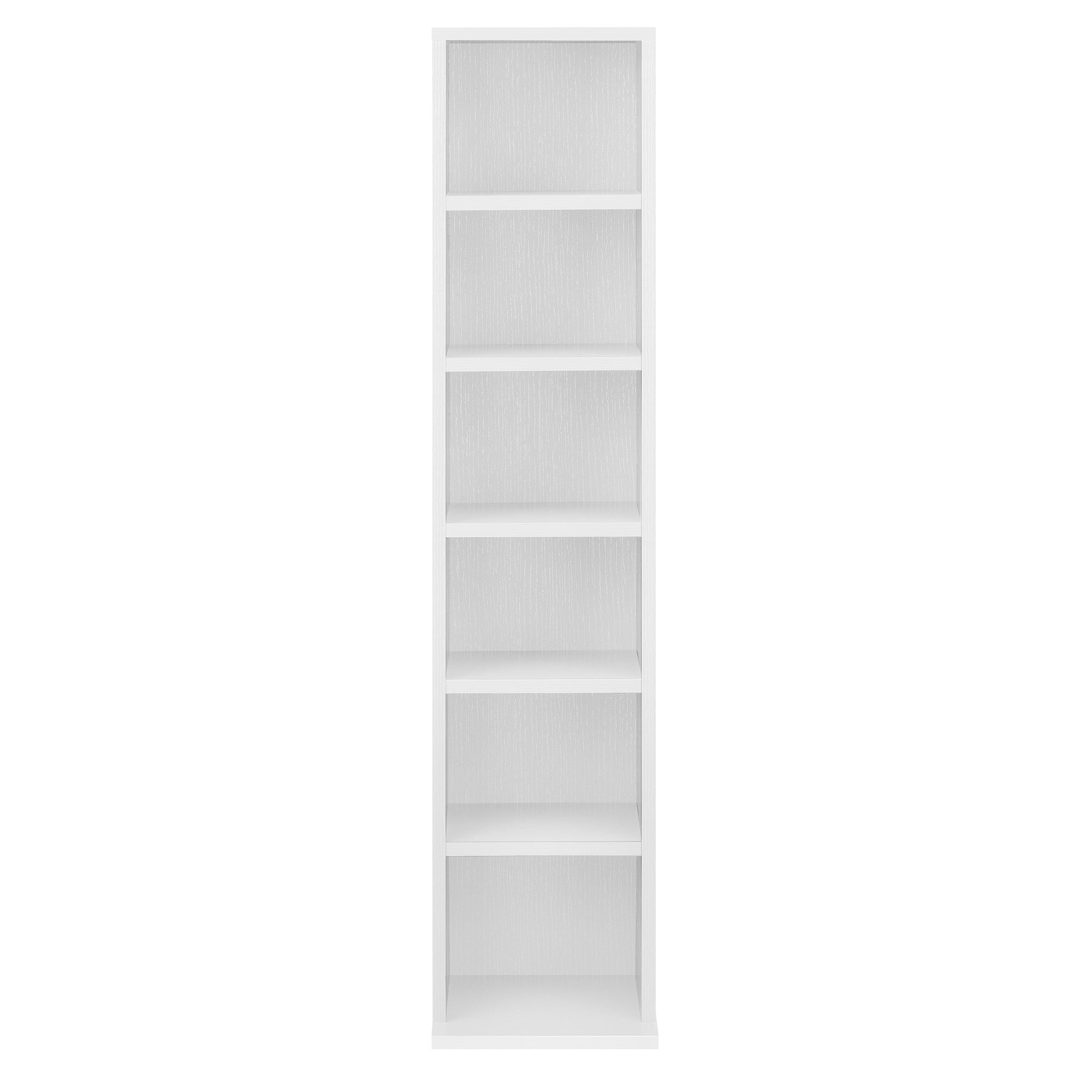foto del prodotto helloshop26 scaffale porta cd dvd a torre 90 cm mdf melaminico bianco 030001677