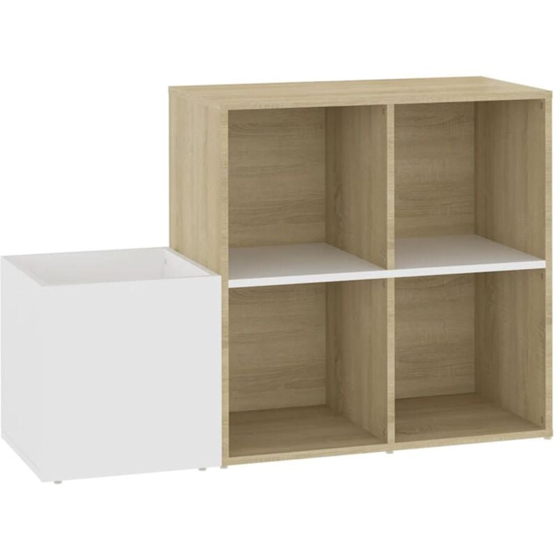 foto del prodotto helloshop26 scarpiera scarpiera mobili portaoggetti ingresso corridoio soggiorno ingresso sonoma legno ingegneria beige 020021761