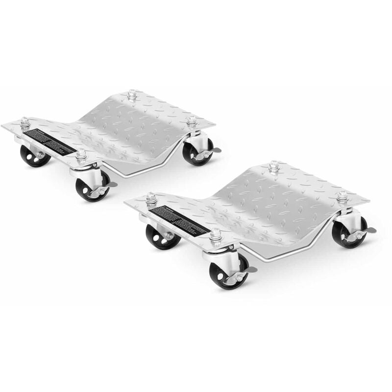foto del prodotto helloshop26 set di 2 carrelli per movimentazione veicoli 680 kg carrello 140006281