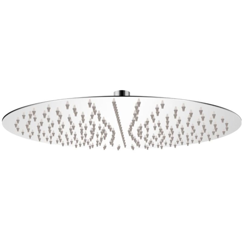foto del prodotto helloshop26 soffione doccia tondo a immersione in acciaio inox diametro 40 cm