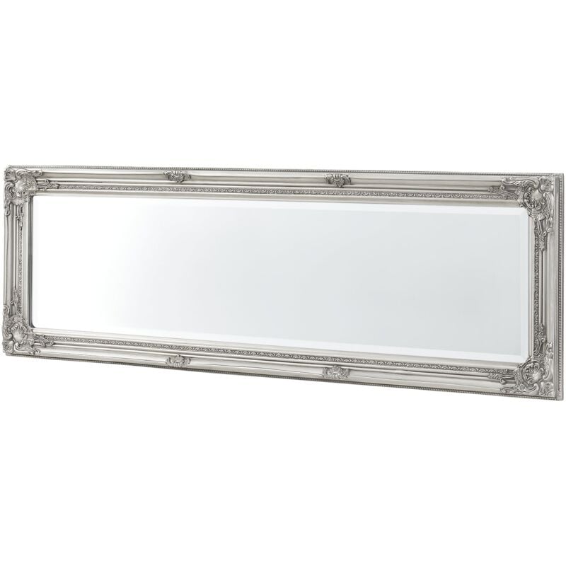 foto del prodotto helloshop26 specchio da parete 132 x 42 x 3,5 cm argento