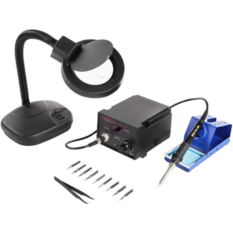 foto del prodotto helloshop26 stazione di saldatura digitale da 65 watt schermo led basic