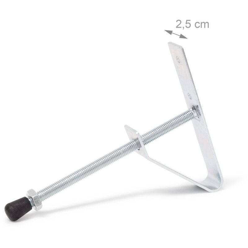 foto del prodotto helloshop26 supporto a muro per pneumatici di veicoli set di accessori per garage porta pneumatici per auto di 4 ganci 3213016