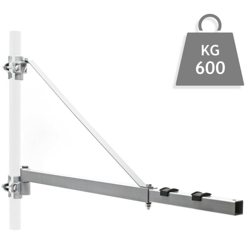 foto del prodotto helloshop26 supporto paranco sollevamento braccio girevole 600g attacco braccio cavo verricello 110cm 160002386