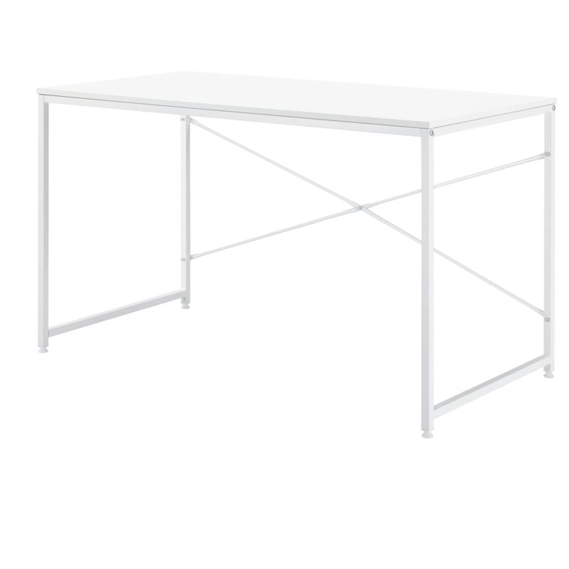 foto del prodotto helloshop26 tavolo da lavoro scrivania computer mdf 120 cm bianco