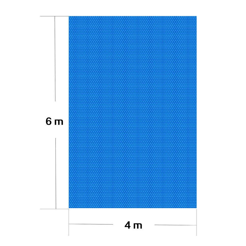 foto del prodotto helloshop26 telo a bolle 4x6 m copertura solare per piscina blu riscaldamento laghetto