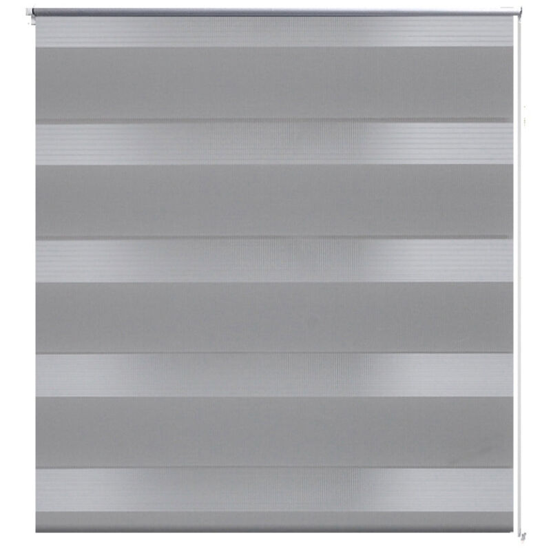 foto del prodotto helloshop26 tenda a rullo grigia vagliante 100 x 175 cm tenda per finestra schermatura privacy tapparella 4102105