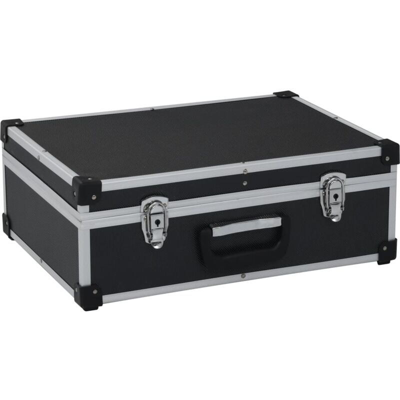 foto del prodotto helloshop26 - valigia degli attrezzi cassetta degli attrezzi valigetta degli attrezzi carrello degli attrezzi cassetta degli attrezzi custodia portadocumenti portatile 46 x 33 x 16 cm nero 020003269