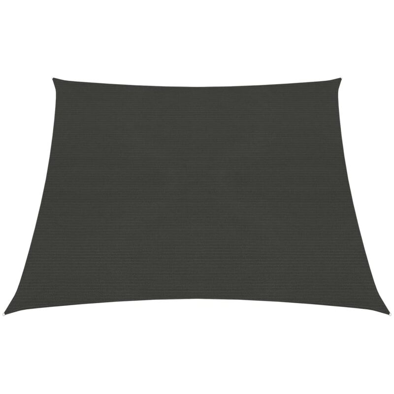 foto del prodotto helloshop26 vela in tessuto ombreggiante per ombrellone 160 g m hdpe 3 4 x 3 m antracite