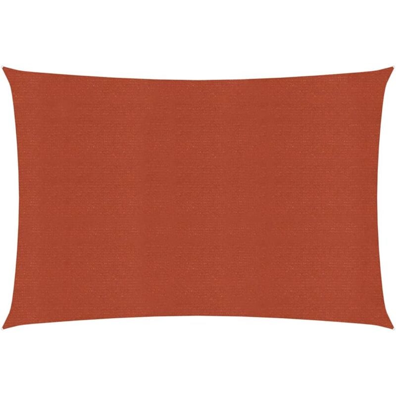 foto del prodotto helloshop26 vela in tessuto ombreggiante per ombrellone 160 g m terracotta 2,5 x 4,5 m hdpe
