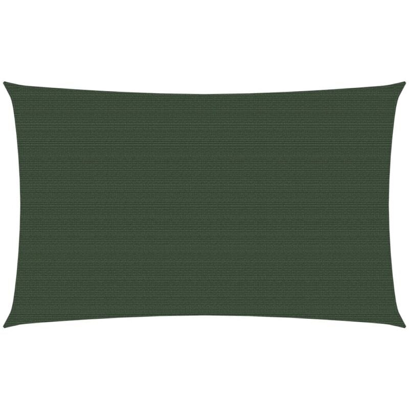 foto del prodotto helloshop26 vela in tessuto parasole 160 g m verde scuro 2 x 5 m hdpe
