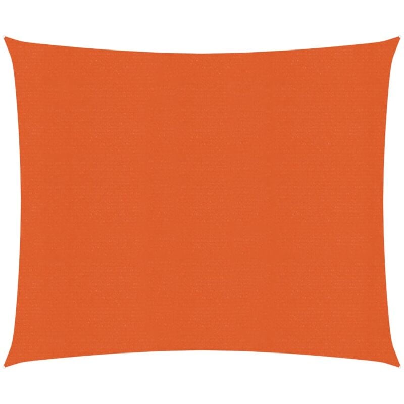 foto del prodotto helloshop26 vela in tessuto per ombrellone 160 g m 2,5 x 3 m hdpe arancione