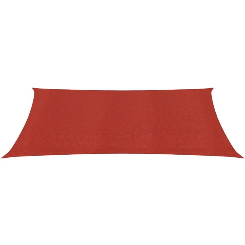 foto del prodotto helloshop26 vela in tessuto per ombrellone 160 g m 2 x 4,5 m hdpe rosso