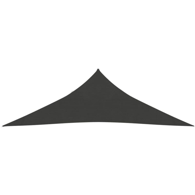 foto del prodotto helloshop26 vela in tessuto per ombrellone 160 g m antracite 3,5 x 3,5 x 4,9 m hdpe
