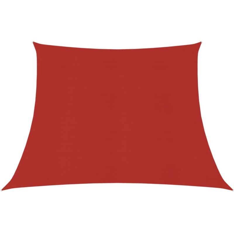 foto del prodotto helloshop26 vela in tessuto per ombrellone 160 g m hdpe 3 4 x 3 m rossa