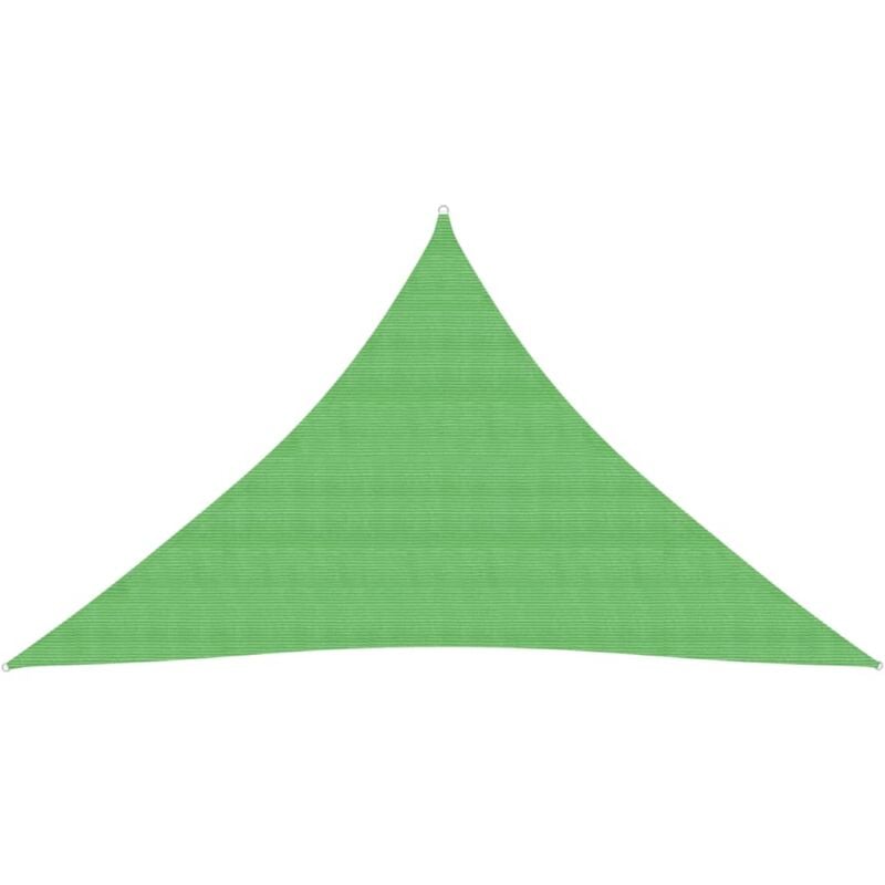 foto del prodotto helloshop26 vela in tessuto per ombrellone 160 g m hdpe 4 x 4 x 5,8 m verde chiaro