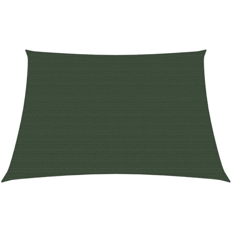 foto del prodotto helloshop26 vela ombreggiante 160 g m 3 4 x 2 m hdpe verde scuro