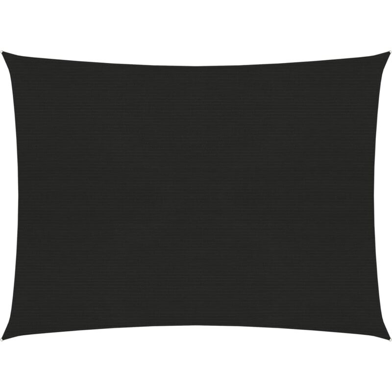 foto del prodotto helloshop26 vela ombreggiante 160 g m 3,5 x 4,5 m hdpe nera