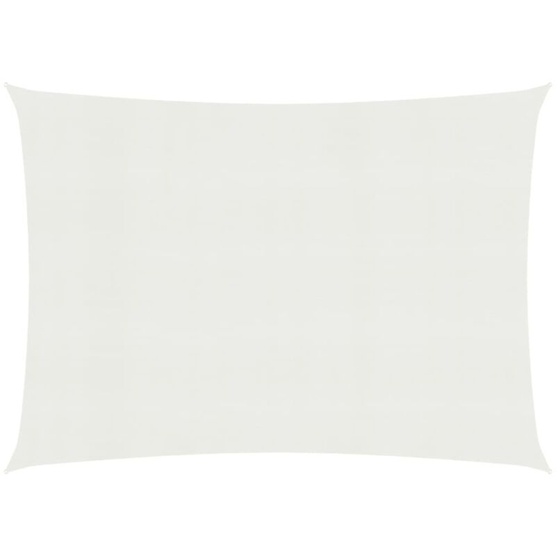 foto del prodotto helloshop26 vela ombreggiante 160 g m bianca 3,5 x 5 m hdpe