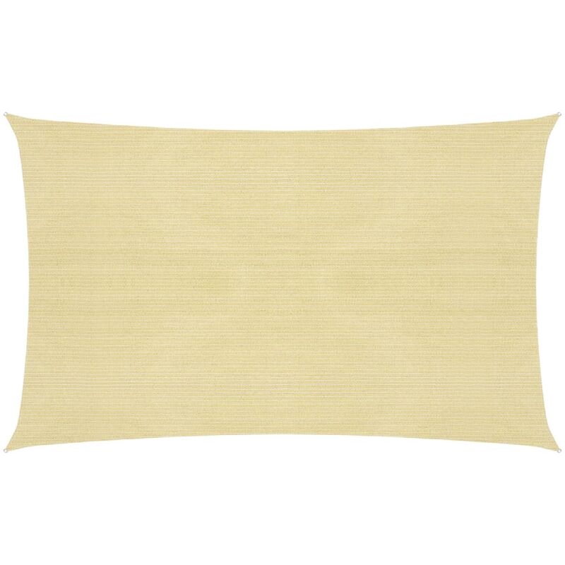 foto del prodotto helloshop26 vela ombreggiante 160 g m hdpe 2,5 x 4,5 m beige