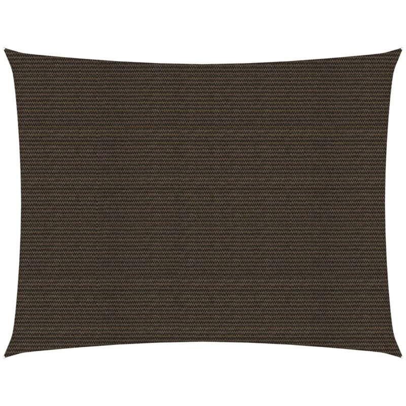 foto del prodotto helloshop26 vela ombreggiante 160 g m marrone 2,5 x 4,5 m hdpe