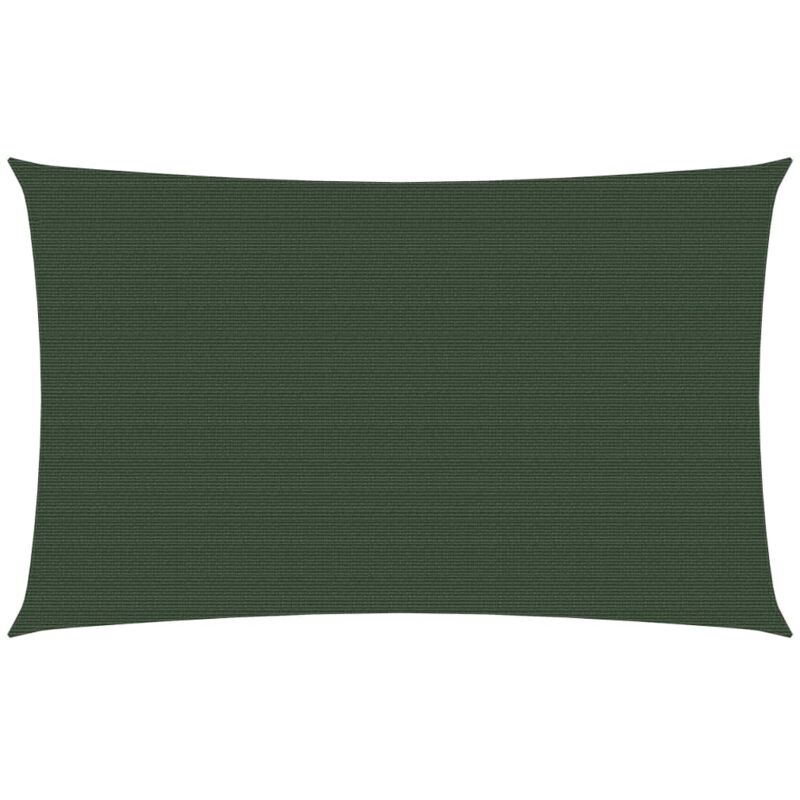 foto del prodotto helloshop26 vela ombreggiante 160 g m verde scuro 3,5 x 5 m hdpe