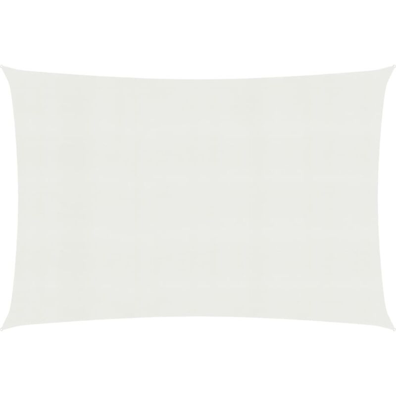 foto del prodotto helloshop26 vela parasole in tessuto 160 g m 3 x 6 m hdpe bianco