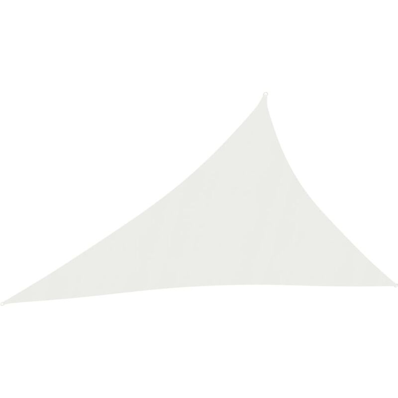 foto del prodotto helloshop26 vela parasole in tessuto hdpe 160 g m 3 x 4 x 5 m bianca