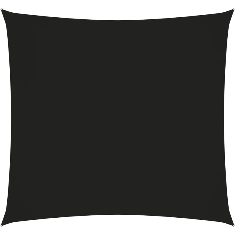 foto del prodotto helloshop26 vela parasole in tessuto oxford rettangolare 2 x 2,5 m nero