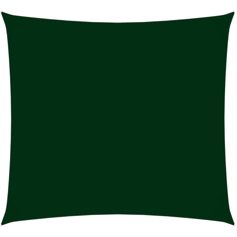 immagine 0 del prodotto helloshop26 vela per ombrellone quadrata in tessuto oxford 4 x 4 m verde scuro