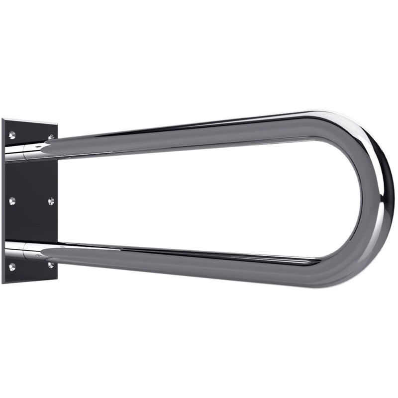foto del prodotto help corrimano fisso 60 cm, a u, acciaio inox, acciaio inox 301122041 bemeta