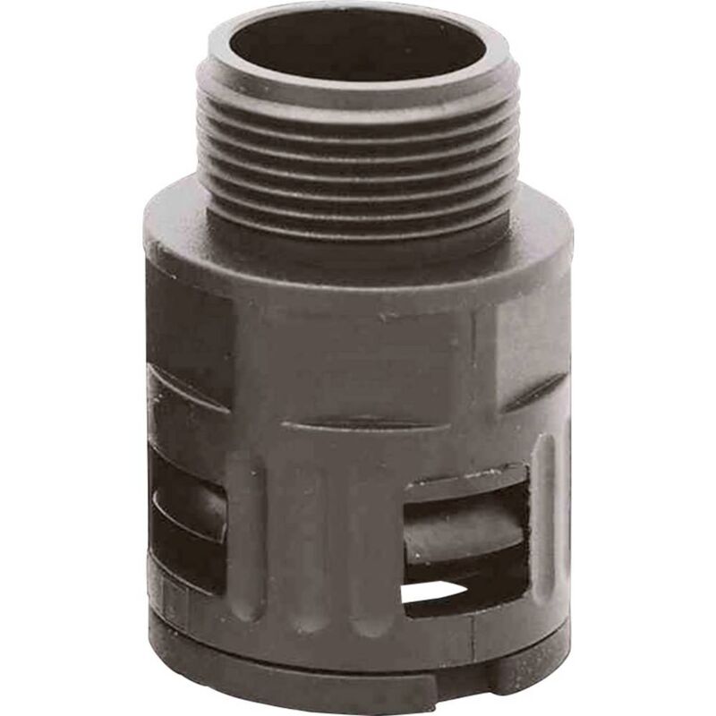 foto del prodotto helukabel 904826 heluquick m raccordo a vite del tubo flessibile nero m25 piatto 1 pz.