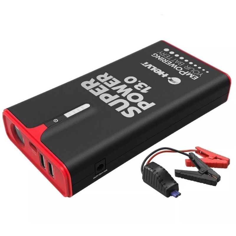 foto del prodotto helvi super power 13.0 avviatore portatile 12v booster bank
