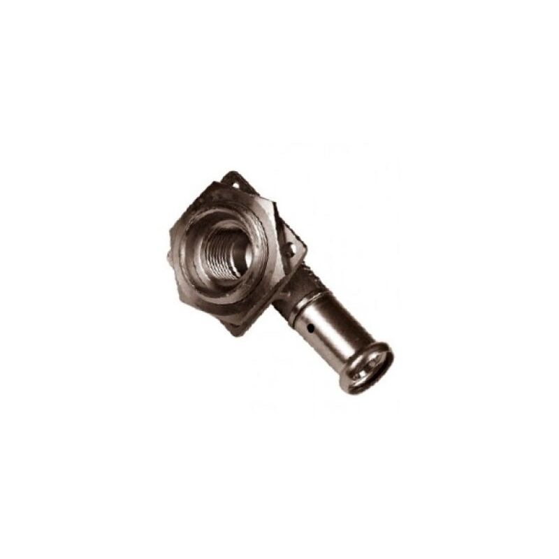 foto del prodotto henco 8p raccordo gomito 90 per cassetta con flangia 16x1 2 8p1604