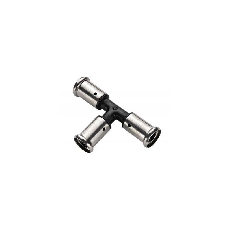 foto del prodotto henco 9pk raccordo tee intermedio 40x40x40 mm pvdf a pressare 9pk404040
