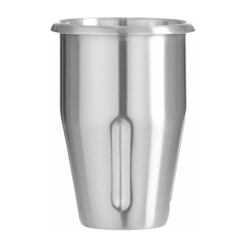foto del prodotto hendi bicchiere in acciaio inox per frullatore milkshaker, 0,9l, tazza in acciaio inox