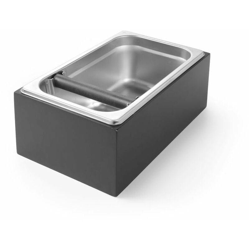 foto del prodotto hendi box per fondi di caffe tipo legno