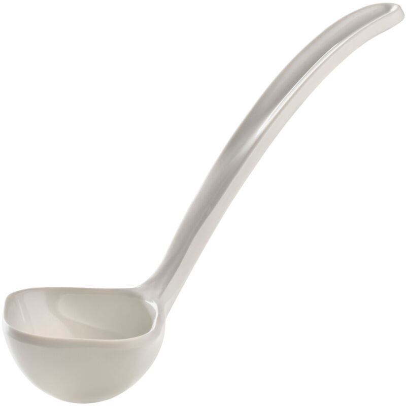 foto del prodotto hendi capacit mestolo per salsa in melamina 0,4 l lunghezza 170 mm bianco 563632