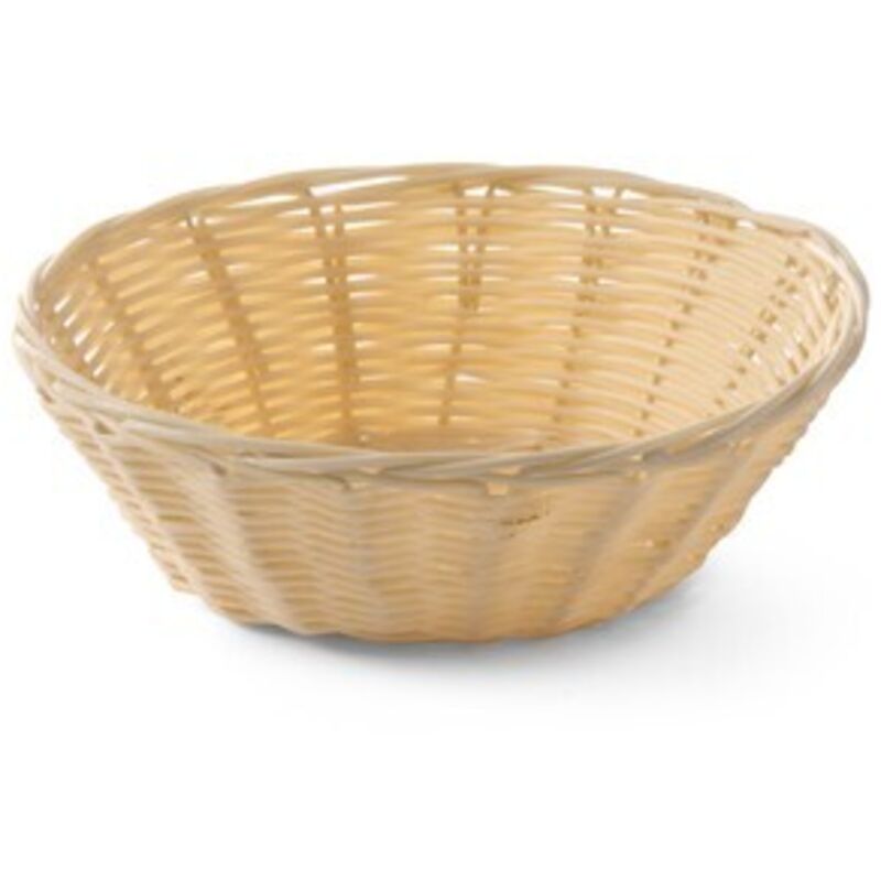 foto del prodotto hendi - cestino per il pane rotondo in polyrattan, 20 cm