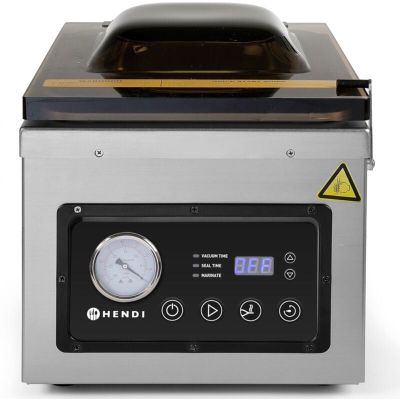 foto del prodotto hendi confezionatrice sottovuoto a campana con pompa olio 260mm 1000w profi line 260 201428