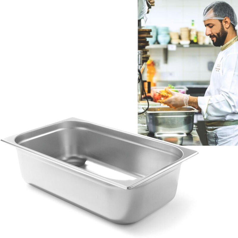 foto del prodotto hendi contenitore gn 1 1 acciaio inox profi line altezza 150 mm 801215