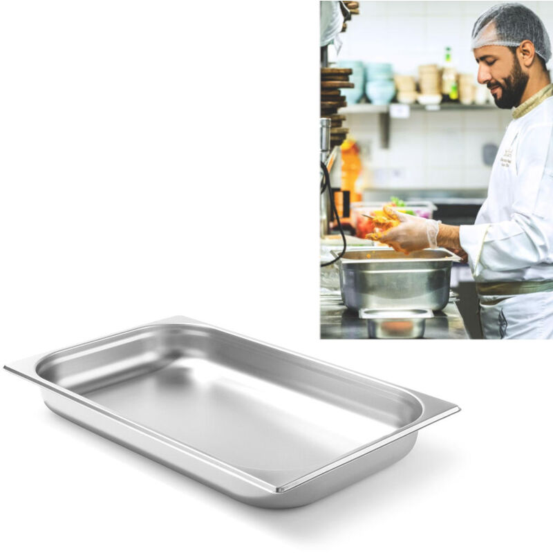 foto del prodotto hendi contenitore gn 1 1 in acciaio inox profi line altezza 65 mm 801239