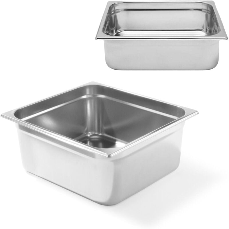 foto del prodotto hendi contenitore gn 2 3 acciaio inox profi line altezza 200 mm 801307