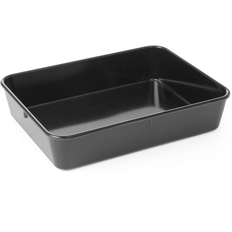foto del prodotto hendi contenitore per carne e alimenti in melamina 280x210x60mm nero 568804