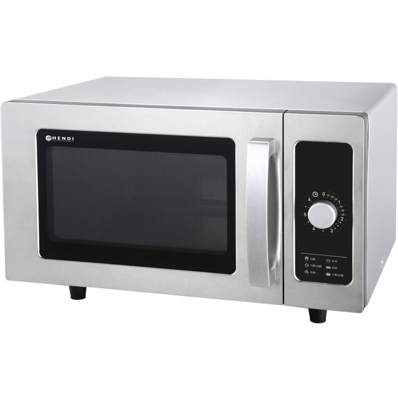 foto del prodotto hendi forno microonde professionale con timer capacit 1000w. 25 litri